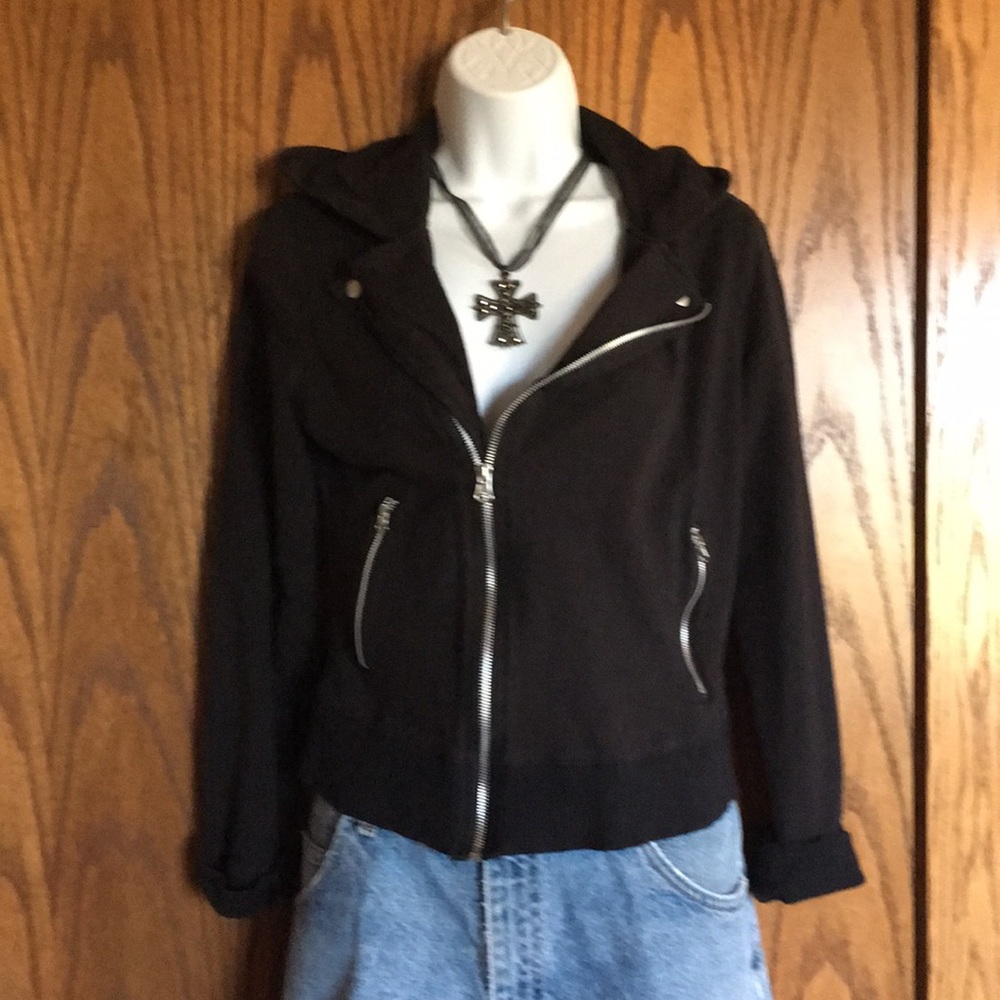 Jet Set Jersey Biker Moto Jacket
